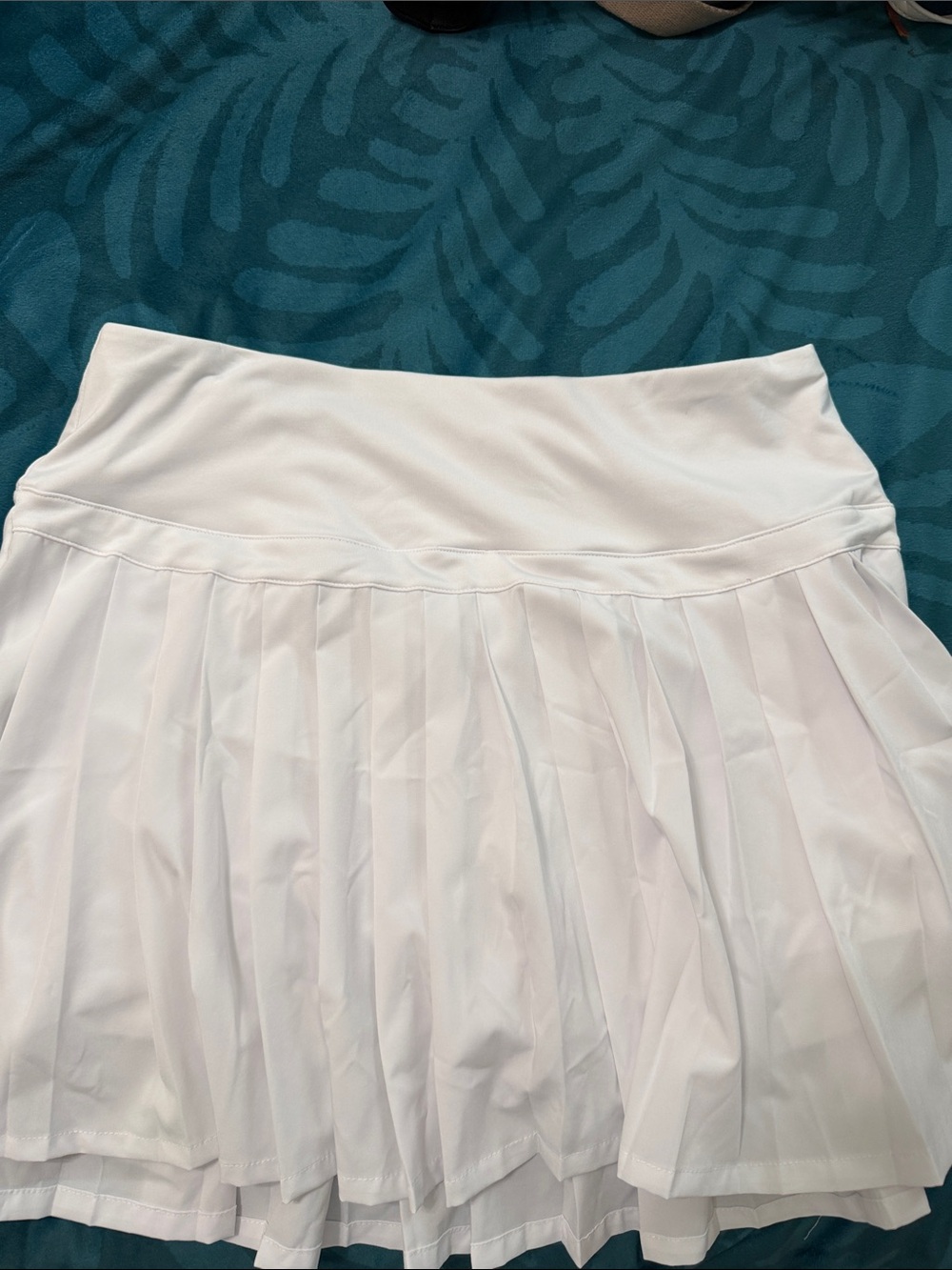 White Pleated Tennis or Casual Skort